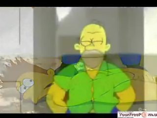 Simpsons marge cheaty na homer video