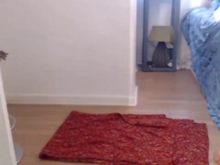 Nude Yoga and Dance of a delightful Hairy Girl: Free xxx clip 5f