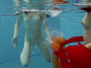Two Redheads Swimming elite Hot, Free HD sex 62