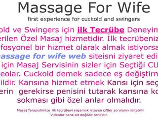 Massagen för hustru först erfarenhet för hanrejen och.