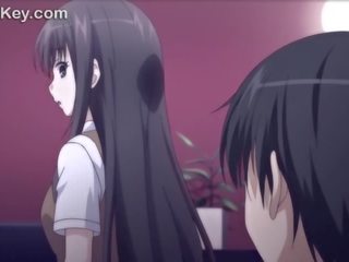 Anime vajzë fucks e tij classmates penis për tuition