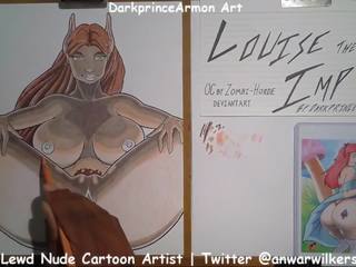 Coloring Louise the Imp at Darkprincearmon Art: HD xxx movie 55