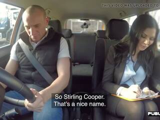 Verklig storbritannien körning instructor publicly körd: fria högupplöst smutsiga filma 8c