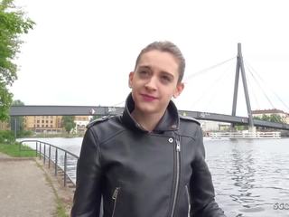 German Scout - Skinny Teen Anita Anal at Pickup Casting