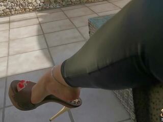 High Heels And provocative Feet