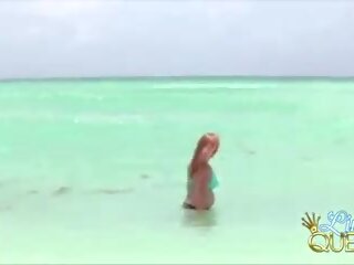 Mamalhuda kali oeste em dela excepcional natação desgaste provocação: grátis sexo clipe 16